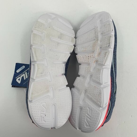FILA Coolmax Memory Foam sneaker tennis shoe comfort women blue new 9.5 WIDE - Picture 7 of 7